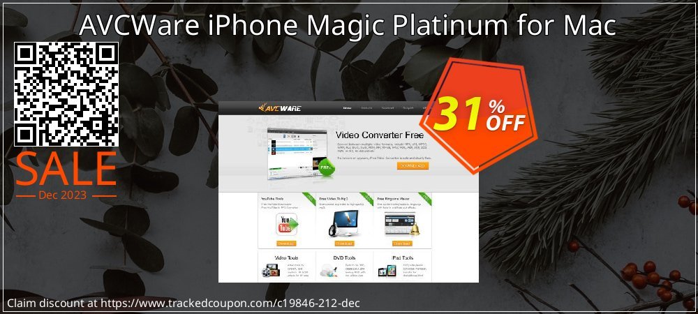 AVCWare iPhone Magic Platinum for Mac coupon on April Fools' Day promotions