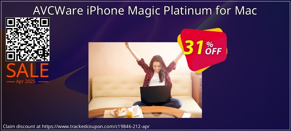 AVCWare iPhone Magic Platinum for Mac coupon on April Fools' Day promotions