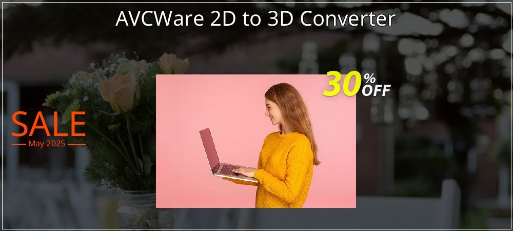 AVCWare 2D to 3D Converter coupon on April Fools' Day offering sales