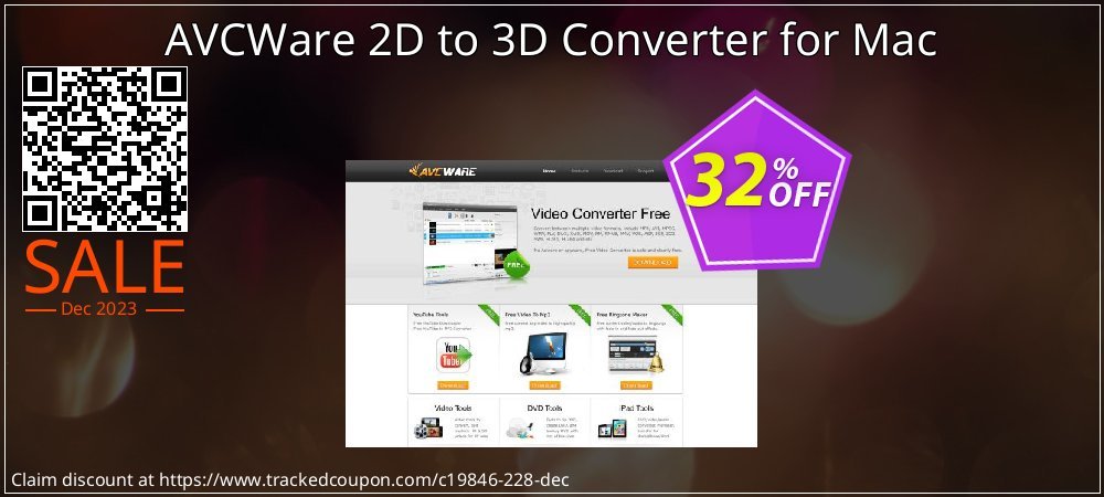 AVCWare 2D to 3D Converter for Mac coupon on Easter Day super sale