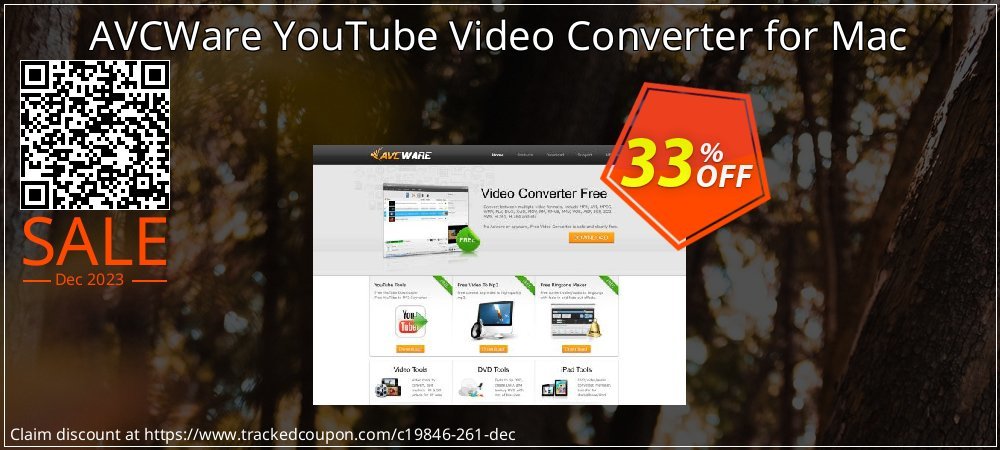 AVCWare YouTube Video Converter for Mac coupon on World Party Day discount