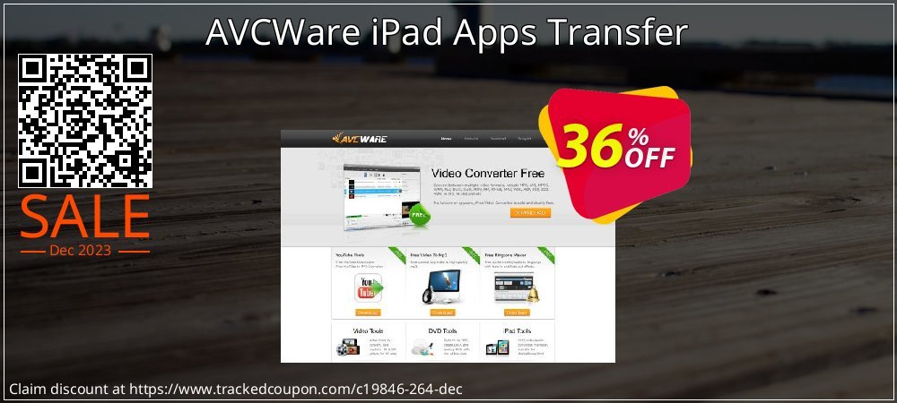 AVCWare iPad Apps Transfer coupon on April Fools' Day offering sales