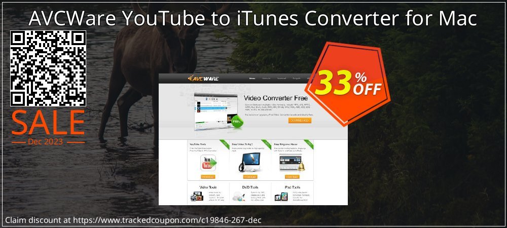 AVCWare YouTube to iTunes Converter for Mac coupon on April Fools' Day sales