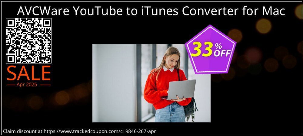 AVCWare YouTube to iTunes Converter for Mac coupon on Working Day deals