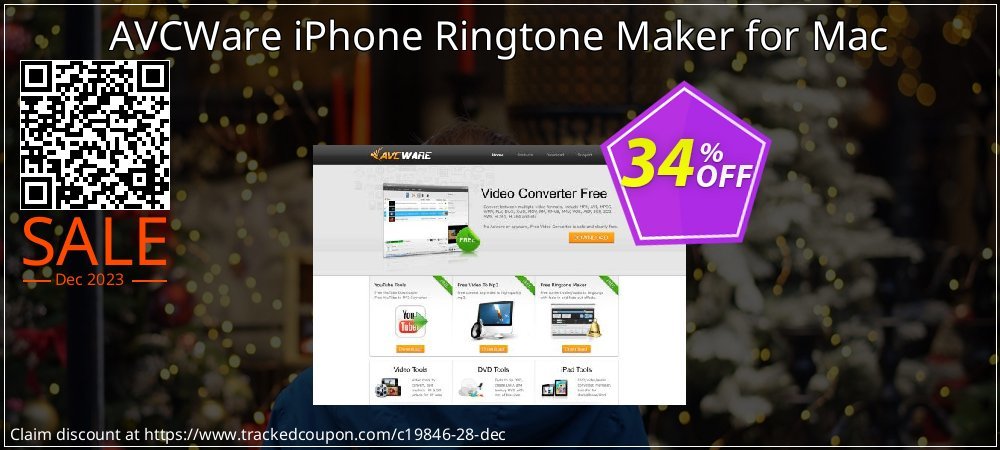 AVCWare iPhone Ringtone Maker for Mac coupon on Constitution Memorial Day offering sales