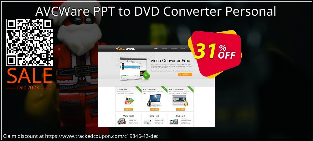 AVCWare PPT to DVD Converter Personal coupon on April Fools' Day sales