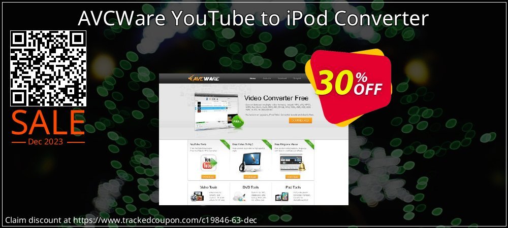 AVCWare YouTube to iPod Converter coupon on Constitution Memorial Day offering discount