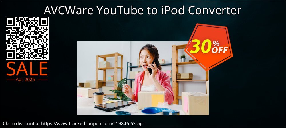 AVCWare YouTube to iPod Converter coupon on Constitution Memorial Day offering discount