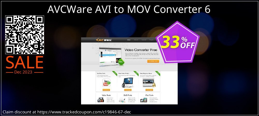 AVCWare AVI to MOV Converter 6 coupon on April Fools' Day discounts