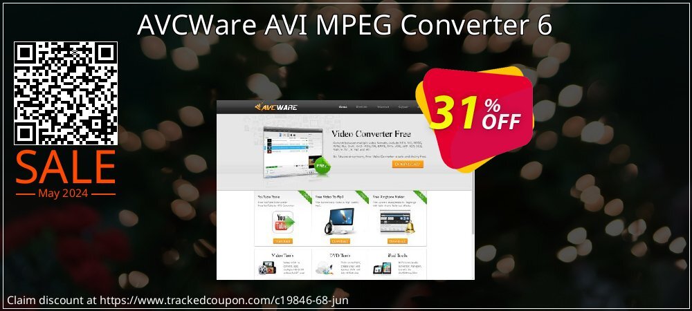 AVCWare AVI MPEG Converter 6 coupon on Constitution Memorial Day sales