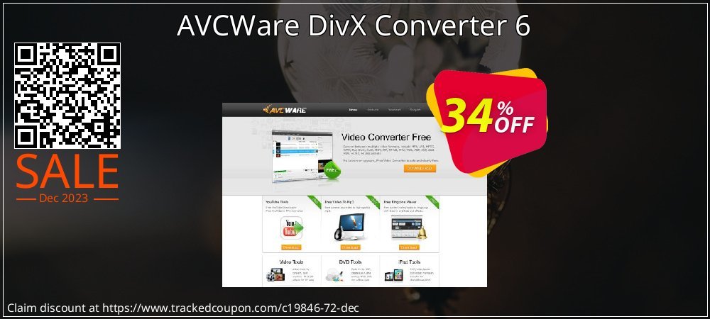 AVCWare DivX Converter 6 coupon on Working Day offering discount