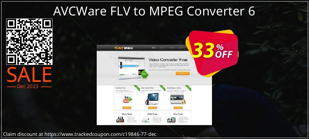 AVCWare FLV to MPEG Converter 6 coupon on April Fools' Day promotions