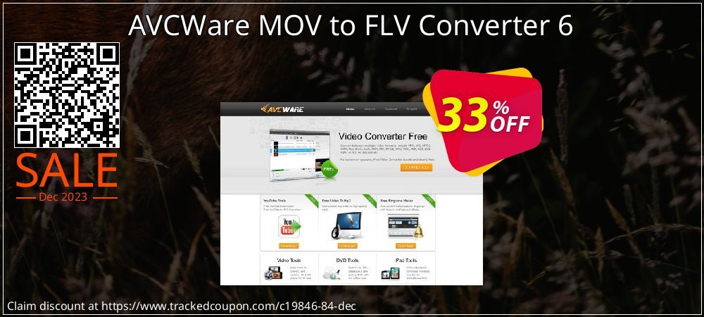 AVCWare MOV to FLV Converter 6 coupon on April Fools' Day offering sales