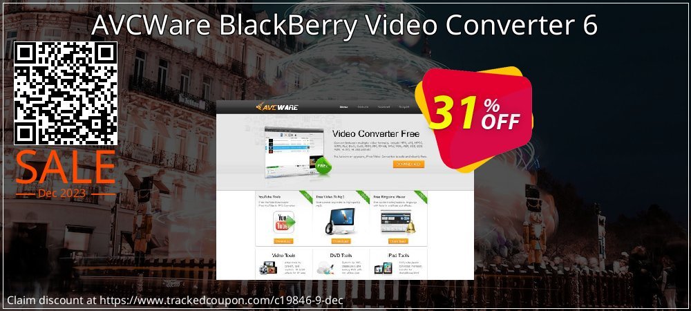 AVCWare BlackBerry Video Converter 6 coupon on April Fools' Day offer