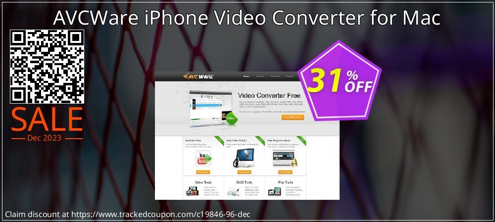 AVCWare iPhone Video Converter for Mac coupon on National Loyalty Day deals