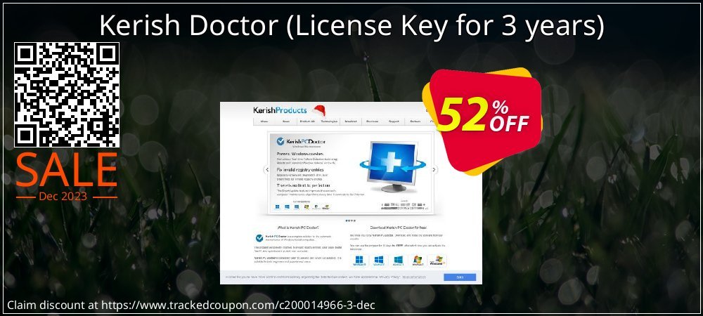 Kerish Doctor - License Key for 3 years  coupon on Mario Day offering sales