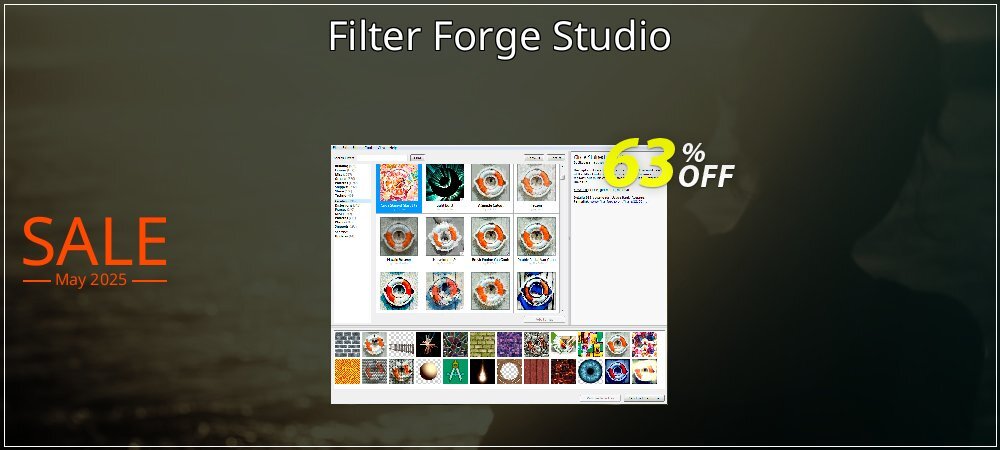 Filter Forge Studio coupon on Palm Sunday offer