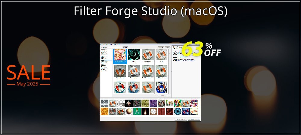 Filter Forge Studio - macOS  coupon on April Fools' Day offering discount