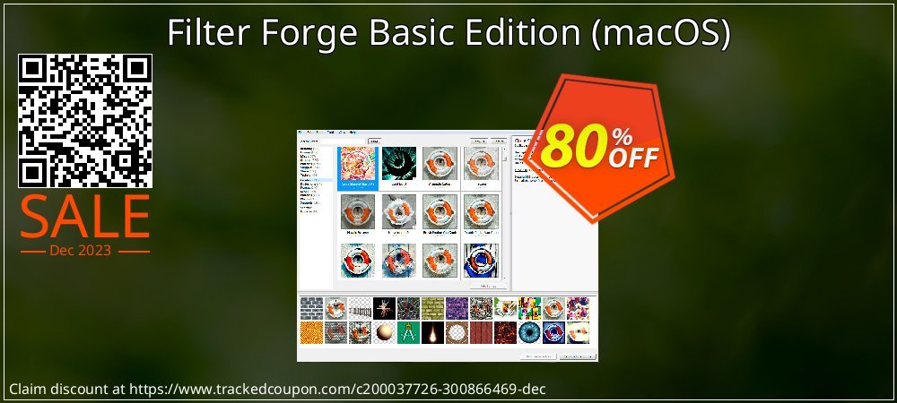 Get 80% OFF Filter Forge Basic Edition (macOS) offering sales