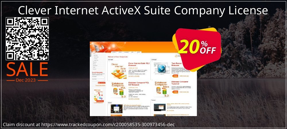 Clever Internet ActiveX Suite Company License coupon on World Party Day offering discount