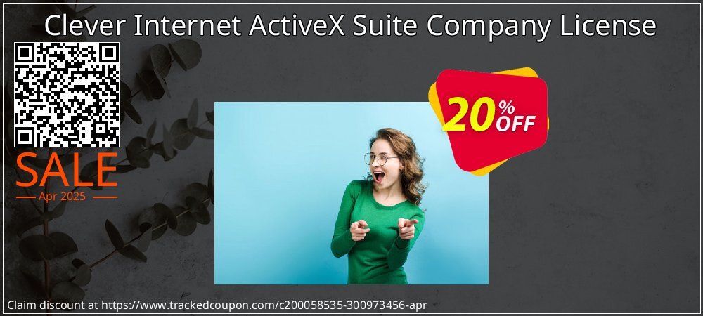 Clever Internet ActiveX Suite Company License coupon on World Party Day offering discount