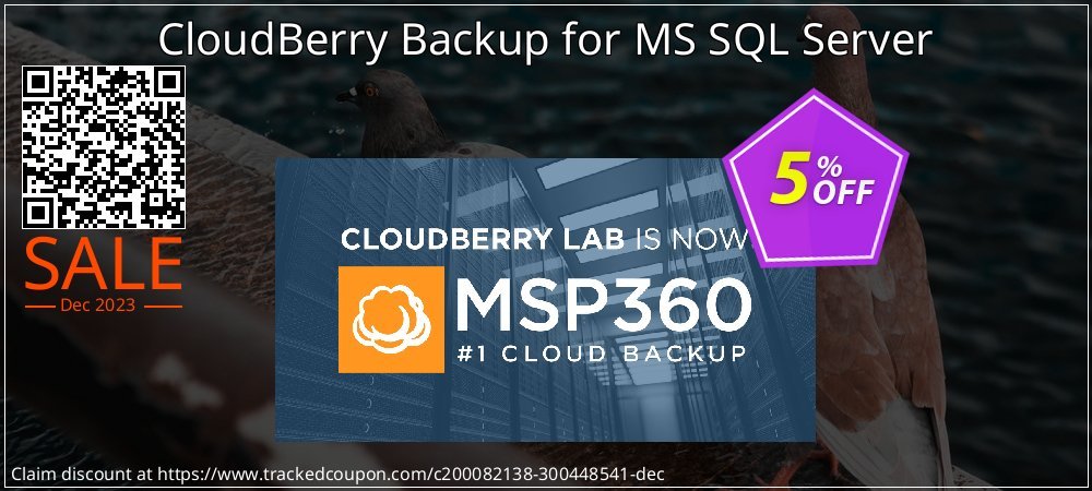 CloudBerry Backup for MS SQL Server coupon on Palm Sunday sales