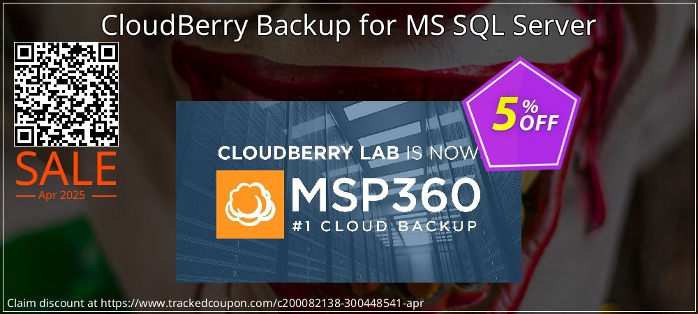 CloudBerry Backup for MS SQL Server coupon on World Party Day deals