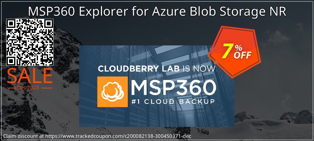 MSP360 Explorer for Azure Blob Storage NR coupon on National Loyalty Day offering sales