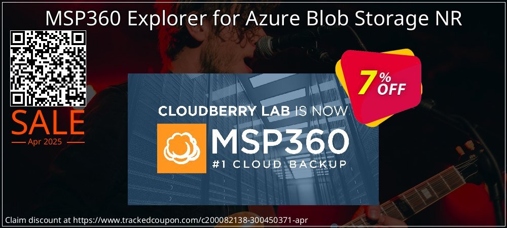 MSP360 Explorer for Azure Blob Storage NR coupon on National Loyalty Day offering sales