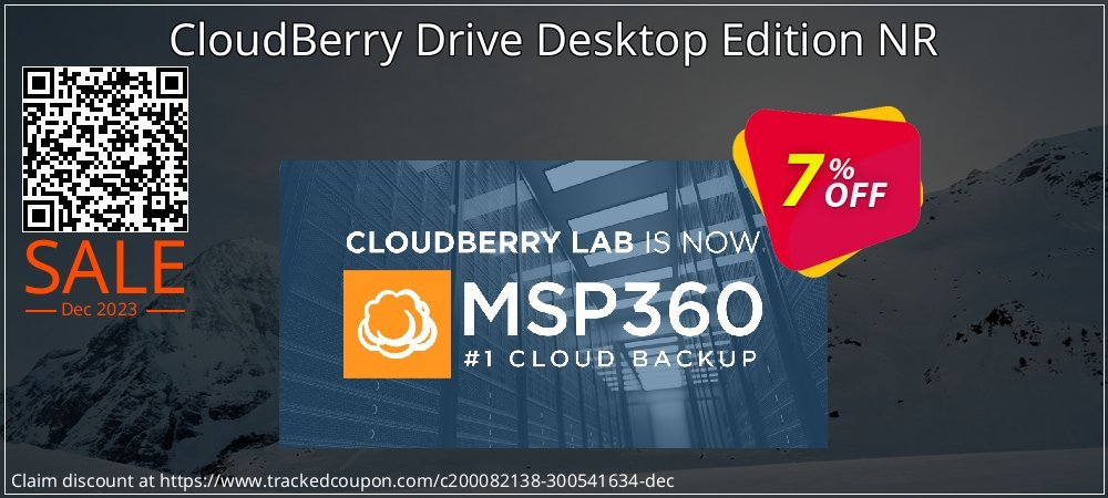 CloudBerry Drive Desktop Edition NR coupon on Happy New Year offering discount