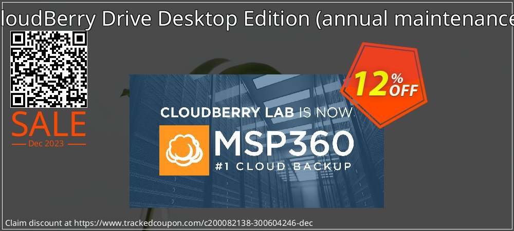 CloudBerry Drive Desktop Edition - annual maintenance  coupon on Women Day offering sales