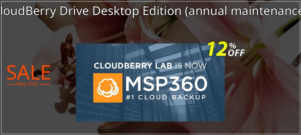 CloudBerry Drive Desktop Edition - annual maintenance  coupon on World Party Day super sale