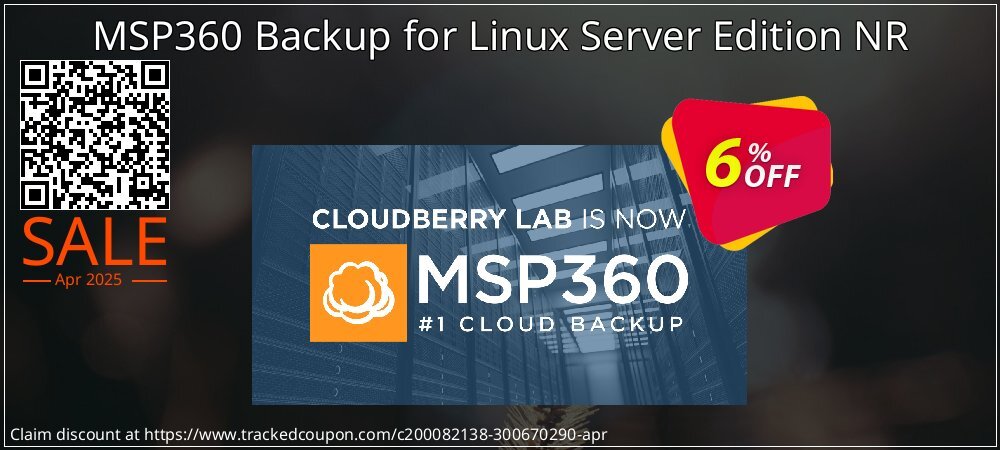 MSP360 Backup for Linux Server Edition NR coupon on National Walking Day promotions