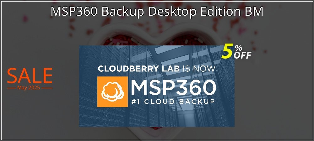 MSP360 Backup Desktop Edition BM coupon on April Fools' Day promotions