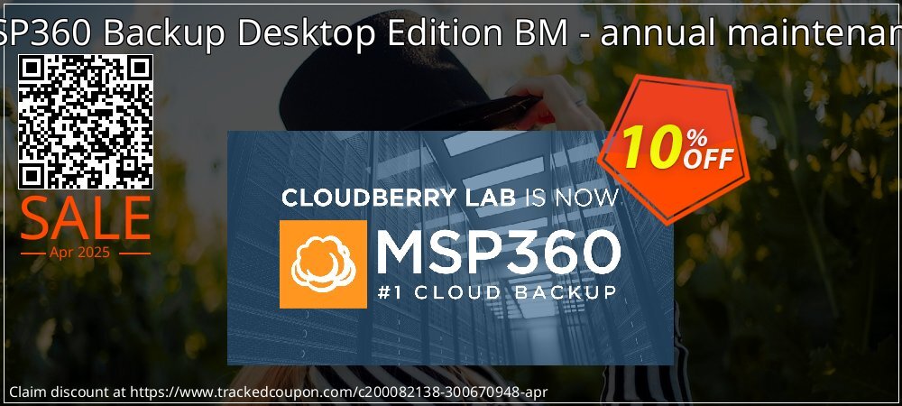 MSP360 Backup Desktop Edition BM - annual maintenance coupon on Easter Day sales