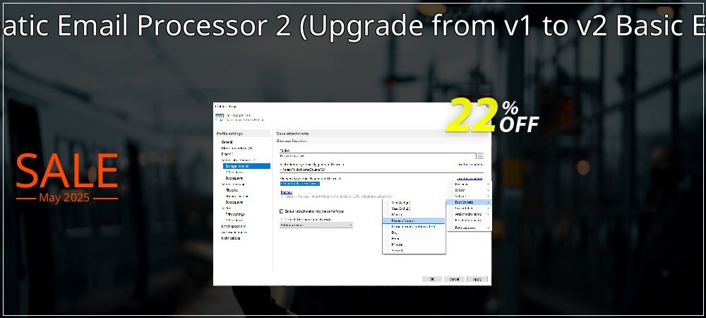 Automatic Email Processor 2 - Upgrade from v1 to v2 Basic Edition  coupon on National Walking Day sales
