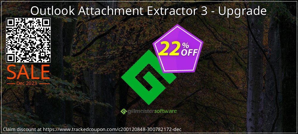 Outlook Attachment Extractor 3 - Upgrade coupon on Working Day offering discount