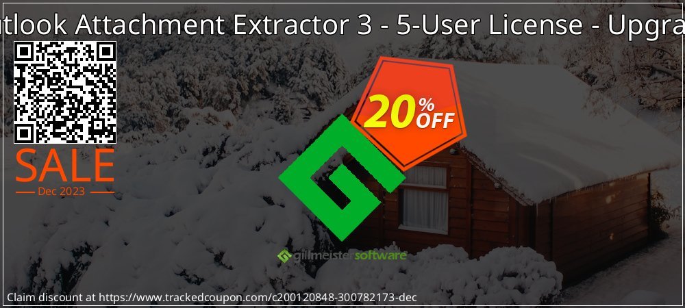 Outlook Attachment Extractor 3 - 5-User License - Upgrade coupon on Easter Day offering discount