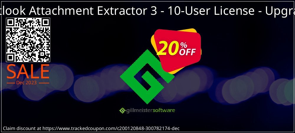 Outlook Attachment Extractor 3 - 10-User License - Upgrade coupon on Tell a Lie Day offering sales