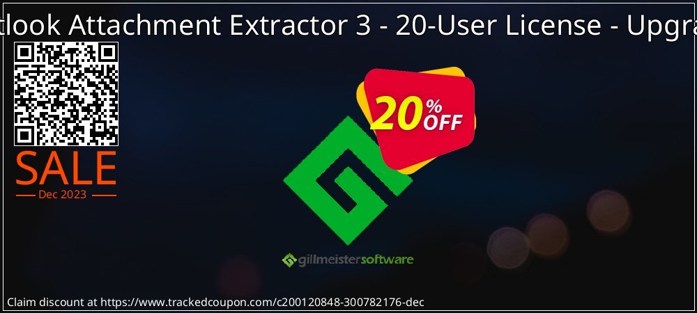 Outlook Attachment Extractor 3 - 20-User License - Upgrade coupon on National Loyalty Day promotions