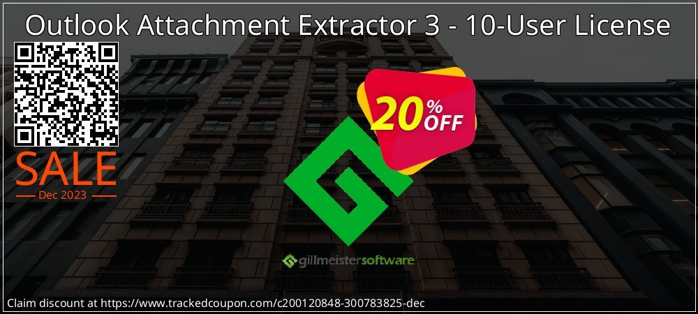 Outlook Attachment Extractor 3 - 10-User License coupon on Mother Day deals