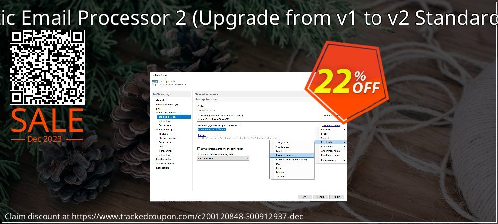 Automatic Email Processor 2 - Upgrade from v1 to v2 Standard Edition  coupon on April Fools Day super sale