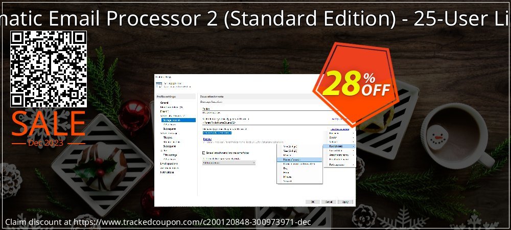Automatic Email Processor 2 - Standard Edition - 25-User License coupon on World Party Day discount