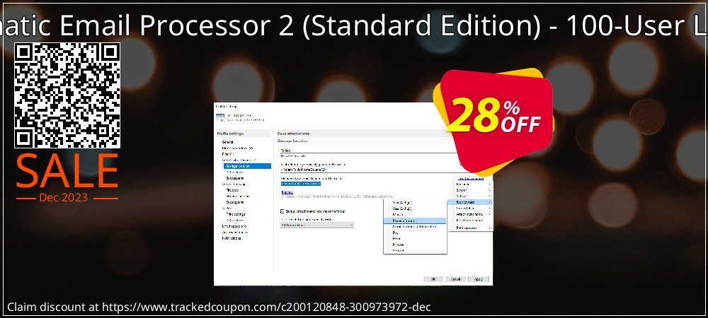 Automatic Email Processor 2 - Standard Edition - 100-User License coupon on April Fools' Day offering discount