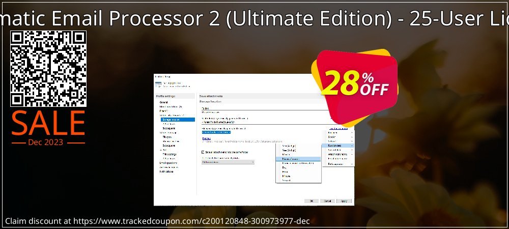 Automatic Email Processor 2 - Ultimate Edition - 25-User License coupon on Working Day deals