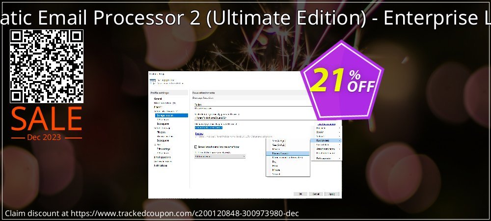 Automatic Email Processor 2 - Ultimate Edition - Enterprise License coupon on National Walking Day discount