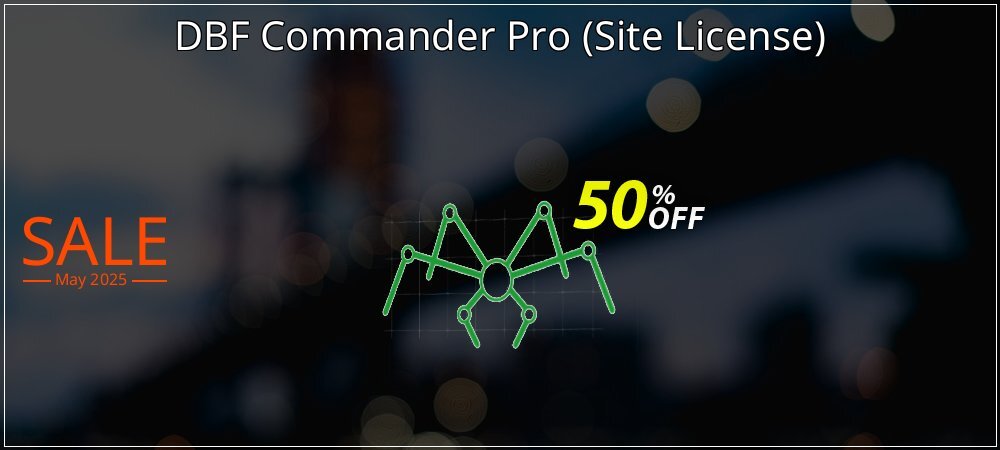 DBF Commander Pro - Site License  coupon on World Whisky Day offering discount