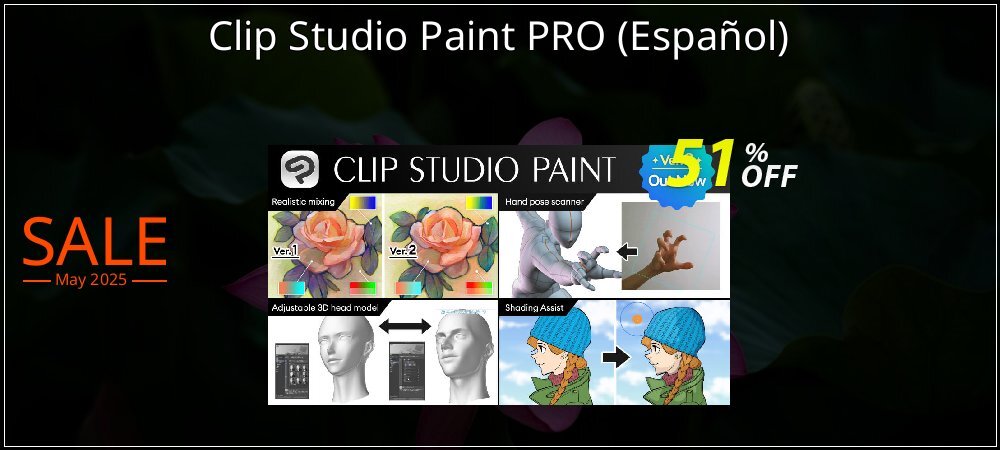 Clip Studio Paint PRO - Español  coupon on Tell a Lie Day deals