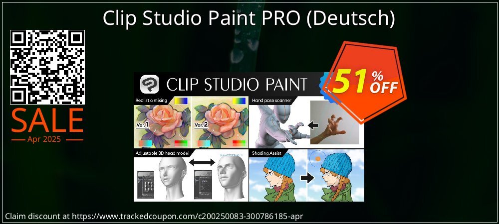 Clip Studio Paint PRO - Deutsch  coupon on World Backup Day offering sales