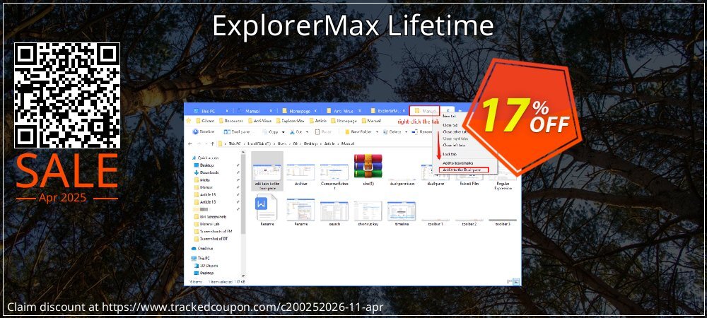 ExplorerMax Lifetime coupon on National Loyalty Day super sale